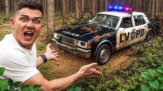 WE Found A REAL ABANDONED POLICE CAR IN THE FOREST | Can We Repair It?