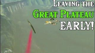 Leaving Great Plateau EARLY! ...and a horse in Zelda Breath of the Wild (Viewers Request)