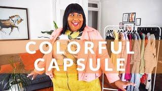 COLORFUL CAPSULE WARDROBE