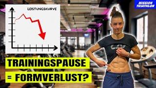 Trainingspause = Formverlust: So schnell verlierst Du Deine Fitness️