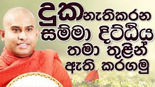 දුක නැති කරන සම්මා දිට්ඨිය තම තමා තුළ ඇති කරගමු || Namalgamuwe Wijayaseela Thero