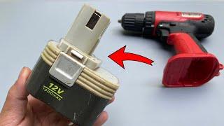 Battery store near me shared this method! How to repair 12V drill battery