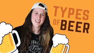 Types of Beer (BECOME A BEER GOD OF KNOWLEDGE in 4 Minutes)