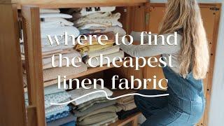 The Secret To Finding Affordable Linen Fabric