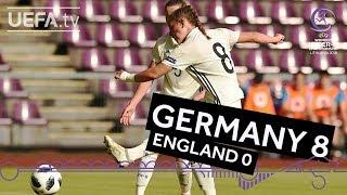 WU17 highlights: Germany v England