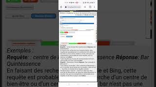 is the result reasonable user given query (French language) qualification answers #viralvideo