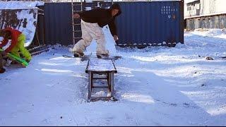 Bryan Hong - Snowboarding basic tricks