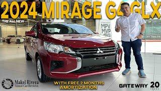 Mitsubishi Mirage G4 GLX CVT 2024 (Red Metallic) - Visual Car Reviews