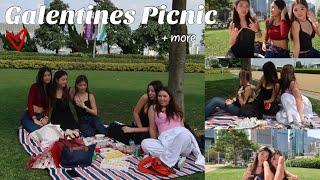 GALENTINES VLOG: brunch, picnic, hanging out with friends, dinner