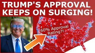 Trump's Popularity KEEPS SURGING After the Election!