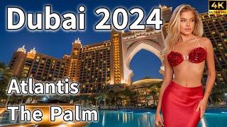 Dubai Atlantis The Palm  Inside ULTRA-LUXURY 5 Star Atlantis Hotel [ 4K ] Walking Tour