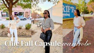 Chic Capsule Wardrobe: How To Look Put Together This Fall | Natalie Stringfield