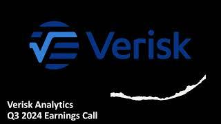 Verisk Analytics (NASDAQ: VRSK) - Q3 2024 Earnings Call