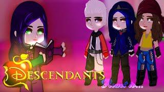 Descendants characters react to their future | Gacha Nebula