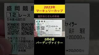 2023年マーキュリーカップ予想️バーデンヴァイラーで勝負️