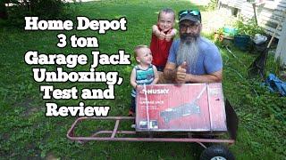 Home Depot 3Ton Jack Unboxing,Testing and Review @NorthwindGarage