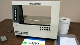 Akebono OB 300 Tabletop Heat Seal Banding Machine - Inventory #3409