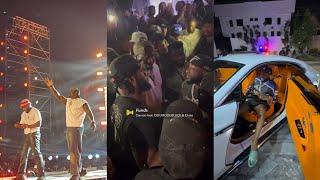 Davido and Verydarkman joins Odumodublack on stage in Abuja Performs Funds.  Full highlights