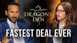 FASTEST Deal Ever In Dragons' Den History (SHARK TANK) - Dinerly