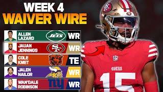 Week 4: Top Waiver Wire Pickups | 2024 Fantasy Football