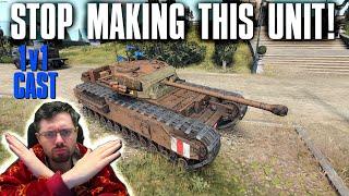 STOP MAKING THIS UNIT! - 1v1 CAST - Theodosis vs Bunkerbuster - Company of Heroes 3