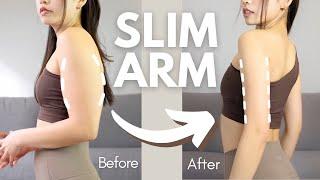 18min Slim Arm + Stretch  Burn off Flabby Arm Fat | All Seated & No Equipment (100% Result)