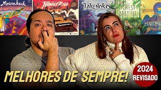 Top 10 jogos de tabuleiro de todos os tempos - edição 2024 (ATUALIZADO)