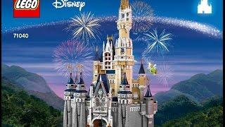 LEGO The Disney Castle 71040 Magic Kingdom Cinderella's Castle Disney World Instructions DIY Book