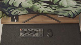 How to Upgrade Your Setup - Grovemade Desk Shelf and Wool Felt Desk Pad Review