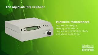 The AquaLab PRE is BACK! | Graintec Scientific