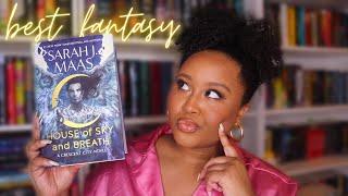 Best Fantasy of 2022? | House of Sky and Breath Book Review + Vlog