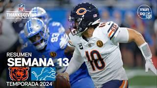 Chicago Bears vs. Detroit Lions | Resumen NFL en español - Semana 13 | NFL Highlights 2024