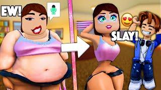 ROBLOX LIFE : The Determination of the Overweight Girl to Become Beautiful | Roblox Animation