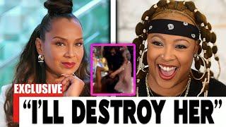 "Judy Strikes Back: Slaps Lisa Raye After Blackmail Attempt!"