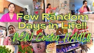 NEW COSTCO HAUL+FEW Random Days IN Life+What we EAT+Indian Mom daily Routine USA VLOGS H4 wife EAD