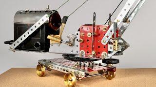 Meccano Travelling Steam Crane