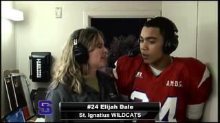 St. Ignatius #24 Elijah Dale is the Player of the Game