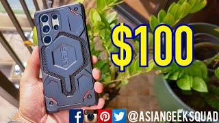 Reviewing the $100 UAG Urban Armor Gear - Monarch Pro Kevlar Black for the Samsung Galaxy S23 Ultra