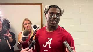 Alabama WR Germie Bernard Interview | Tennessee Postgame