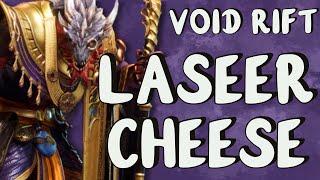 Void Rift Nightmare - Laseer Boss Cheese Strategy [Watcher of Realms]