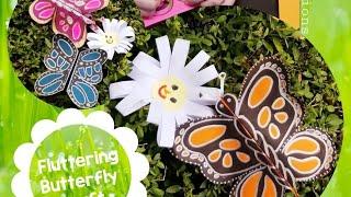 Fluttering Butterfly Craft | Flapping Butterfly | DIY paper Butterfly #neeldeepscreations