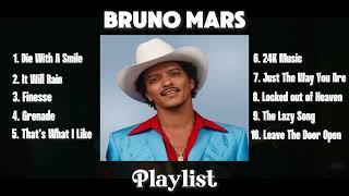 Bruno Mars Greatest Hits Playlist  | Top Songs Collection: Die with smile,  #BrunoMars #TopHits