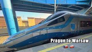 Prague to Warsaw by Train  | Riding Poland’s High-Speed Pendolino