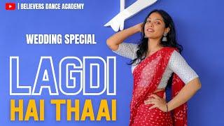 Lagdi Hai Thaai - Simran | Easy Wedding Choreography | Dance Cover #wedding #weddingdance #sangeet