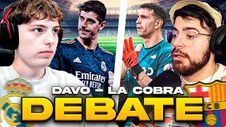 DEBATE CON LA COBRA: COURTOIS o EL DIBU? EL MADRID TIENE UN MAL EQUIPO? GUARDIOLA TRACIONO AL BARCA?