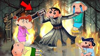 Nurse Shinchan Killed His Friends In DBD   | Shinchan Playing Dead By Daylight  | Horror Game 