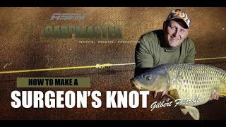 How to: Make a Surgeons leader knot [ASFN] [DAIWA] [Korda]