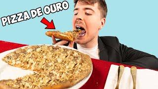 Comi a Pizza Dourada de $70,000!