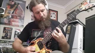 PANTERA - FLOODS - guitar solo cover