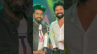 my favorite person Santhosh prathap getting award